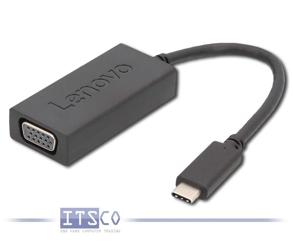 Lenovo USB-C zu VGA Adapter 4X90M42956