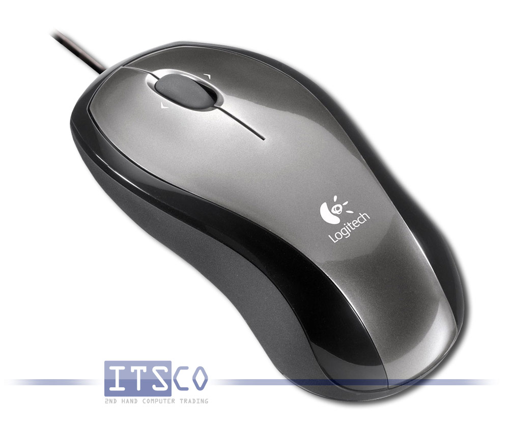 Logitech Maus schwarz/grau günstig gebraucht bei ITSCO!