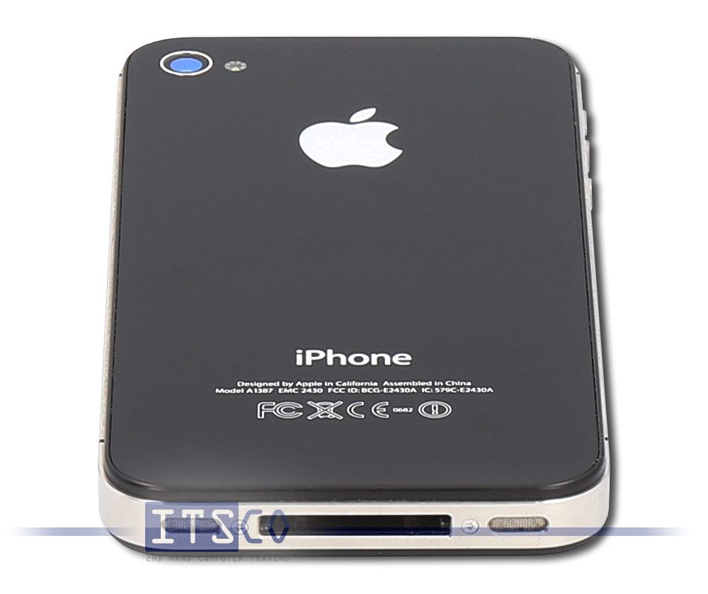 Apple iPhone 4s 8 GB schwarz B-Ware günstig & gebraucht