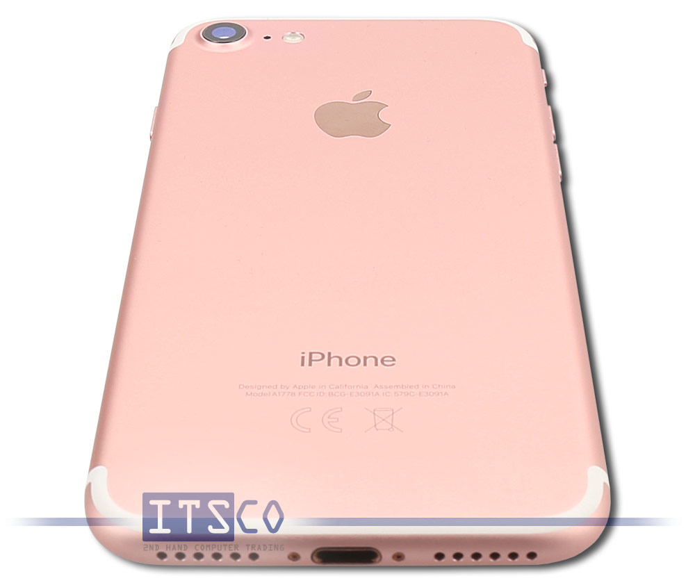 Apple iPhone 7 A1778 rose B-Ware günstig gebraucht kaufen bei ITSCO!