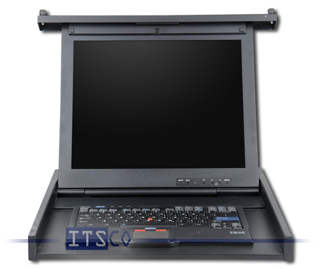 19" IBM Rack Monitor-Tastaturschublade 1U 1723-17X