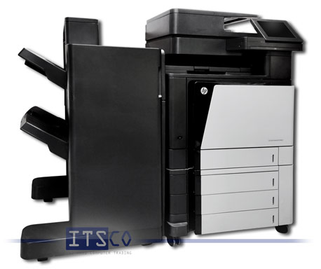 Farblaserdrucker HP LaserJet Managed Flow MFP M880zm Drucken Scannen Kopieren Faxen Duplex DIN A3 mi