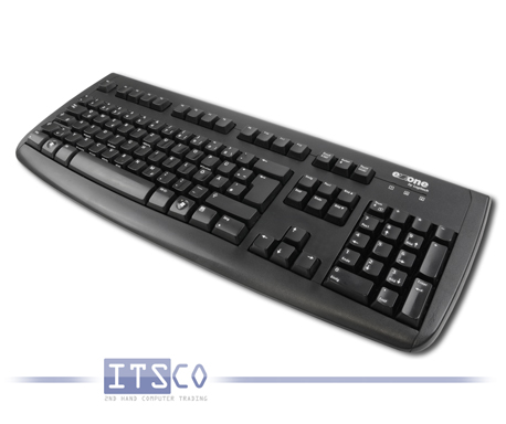 Tastatur Logitech Deluxe 250 Keyboard mit "exone"-Branding