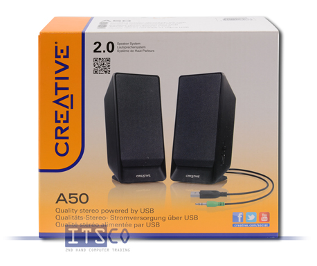 Lautsprechersystem Creative A50 2.0 Sound