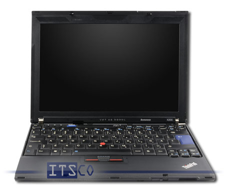 Notebook Lenovo ThinkPad X200 Intel Core 2 Duo P8600 2x 2.4GHz Centrino 2 vPro 7459