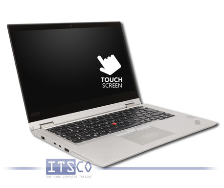 2-in-1 Touchscreen Notebook Lenovo ThinkPad x380 Yoga Intel Core i5-7300U 2x 2,6GHz 20LJ