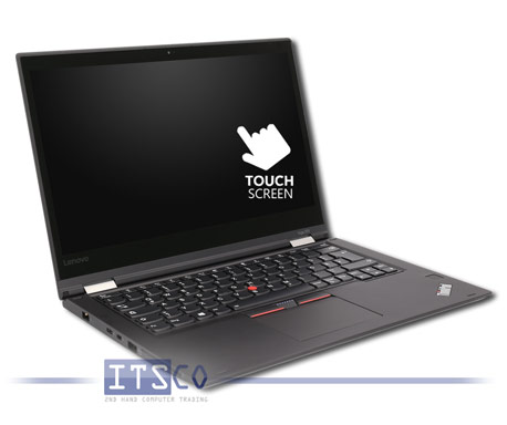 2-in-1 Touchscreen Notebook Lenovo ThinkPad Yoga 370 Intel Core i5-7300U 2x 2.6GHz 20JJ Neu & OVP