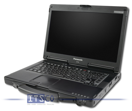 Notebook Panasonic Toughbook CF-53 Intel Core i5-3340M vPro 2x 2.7GHz