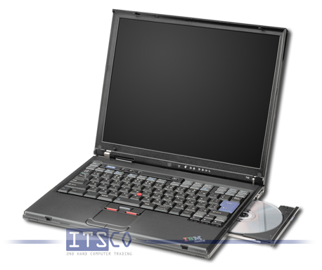 NOTEBOOK IBM THINKPAD T40 mit Centrino Montara Technologie und deutscher Windows XP Professional Liz