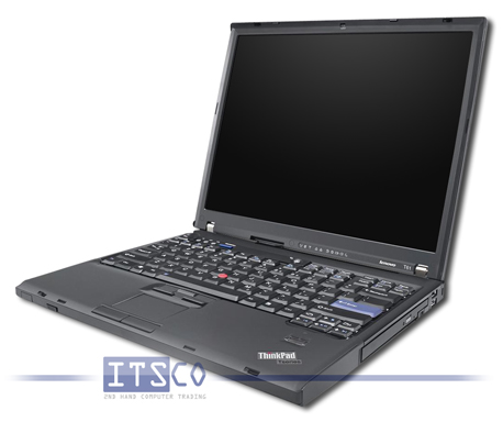 Notebook Lenovo ThinkPad T61 Intel Core 2 Duo T7100 2x 1.8GHz Centrino vPro 8896