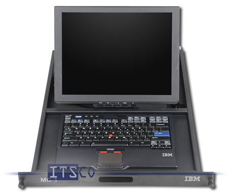 19" Rack Monitor-Tastaturschublade 1U 1723-3RX