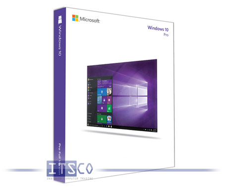 Microsoft Windows 10 Pro Lizenz - 64 Bit - Refurbished - 1 PC