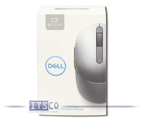 Maus Dell Mobile Pro Wireless MS5120W 7 Tasten Scrollrad Kabellos Bluetooth NEU