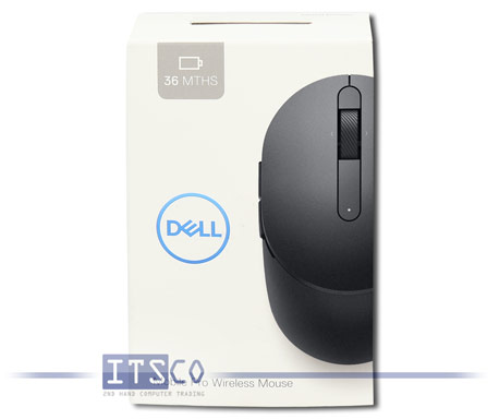 Maus Dell Mobile Pro Wireless MS5120W 7 Tasten Scrollrad Kabellos Bluetooth NEU