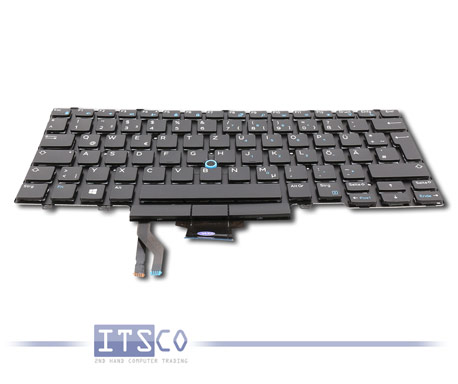 Original Tastatur Dell Latitude E5450 E7470 DP/N: 04JPX1 Deutsch NEU (Bulk)