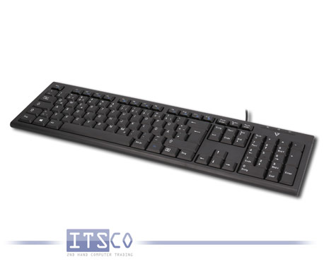 Tastatur Videoseven Professional Wired Keyboard KU100GR