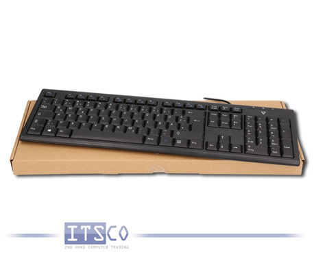 Tastatur Videoseven Professional Wired Keyboard KU100GR NEU & OVP