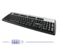 Tastatur HP KU-0316 UK-Englisch USB-Anschluss Schwarz/Silber