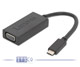 Lenovo USB-C zu VGA Adapter 4X90M42956