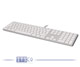 Tastatur Apple A1243 Weiß-Grau USB-Anschluss Schweizerdeutsch QWERTZ
