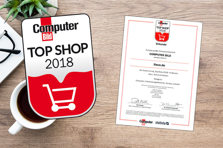 ITSCO als TOP Shop 2018 ausgezeichnet