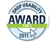 ITSCO unter den Top 5 beim Shop usability Award 2011