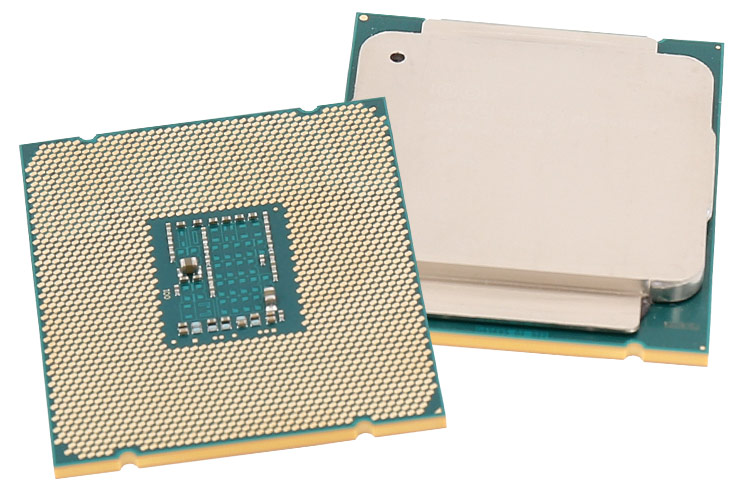 Hochwertige Intel- und AMD-Prozessoren sind in gebrauchten Workstations verbaut