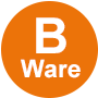 B-Ware von ITSCO leicht erkennbar am B-Ware Siegel